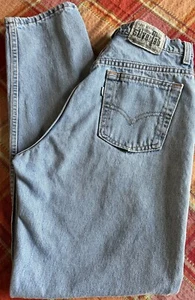VTG Women’s Levi's Silvertab Loose Fit Jeans 664 90s Light Y2K High Rise USA 7/8 - Picture 1 of 19