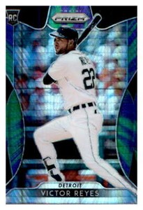 2019 Panini Prizm Hyper Purple & Green #238 Victor Reyes Detroit Tigers