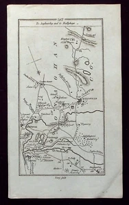 IRELAND, AUGHNACLOY, MONAGHAN, CAVAN, antique road map, Taylor & Skinner, 1783 - Picture 1 of 4