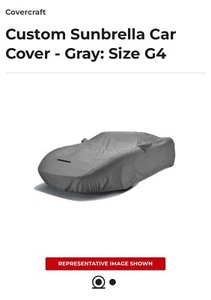 Covercraft Chevy Impala 2014-2020 Sunbrella Car Cover C17610D4 W/Cable Lock-READ - Picture 1 of 9