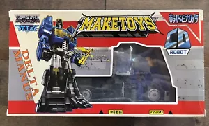 Transformers MakeToys MTCD-01D DELTA MANUS Magnus Tfcon LA 2019 Masterpiece RARE - Picture 1 of 5