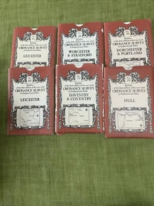 6 X Reprints of the First edition One Inch Ordnance Survey Maps. - Picture 1 of 1