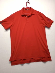 Ralph Lauren Shirt RLX Mens XL Short Sleeve Red PENSACOLA C C Moisture Wick Golf - Picture 1 of 12