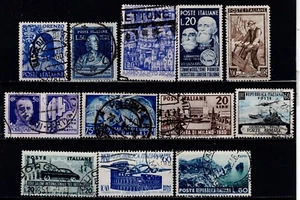Italy Sc# 433-615 Used Copies cv70 gtc13 - Picture 1 of 1