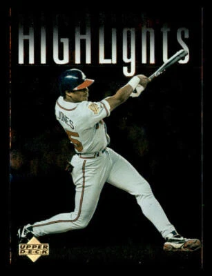 1997 Upper Deck  #324 Andruw Jones  SH, CL - Image 1 of 2