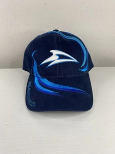 Sea World Adult Adjustable Wave Navy Blue Baseball Hat - Picture 1 of 6