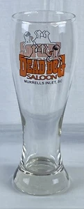 DEAD DOG SALOON BEER GLASS MURRELLS INLET SOUTH CAROLINA - Picture 1 of 6