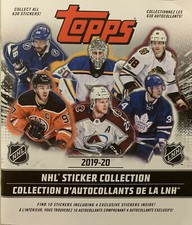 2019-20 Topps Hockey Stickers NHL Album- Pick Singles- Complete Your Set