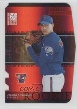 2003 Donruss Elite Extra Edition Status Red Die-Cut /52 Dustin McGowan Rookie RC