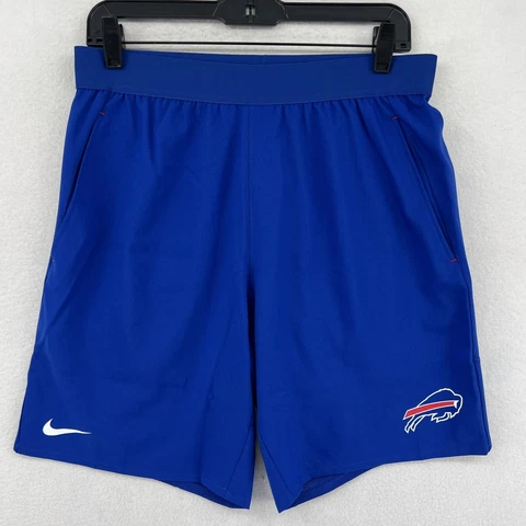 Buffalo Bills Nike NFL On-Field Dri-Fit Men's Woven Shorts - Size M - Blue Cover