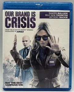 Our Brand is Crisis Blu-Ray Sandra Bullock Billy Bob Thornton Anthony Mackie - Imagen 1 de 3