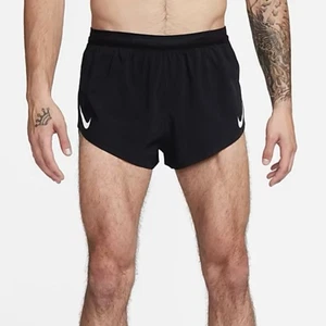 Pantalones Cortos para Correr Nike DRI-FIT ADV Aeroswift 2" Para Hombre XL Negros FN3349-010 NUEVOS CON ETIQUETAS - Imagen 1 de 9