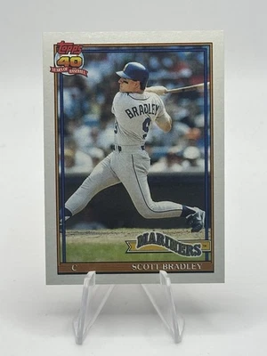 1991 Topps Scott Bradley #38 (EX) - Image 1 of 2