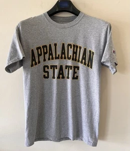 Appalachian State T-Shirt (Champion) grau mit schwarz/gelbem Aufdruck - Small - Bild 1 von 8