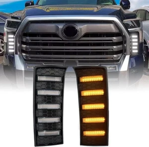 Pair Fog Lights LED For Tundra Compatible With 2022 2023 2024 2025 Toyota Tundra - Picture 1 of 9