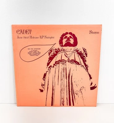 CADET - June 1968 LP Jazz Sampler ~ VERY RARE PROMO ~ Exc! Lewis, Klemmer Funk - Image 1 of 4