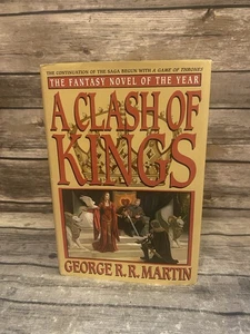 A Clash Of Kings George RR Martin Hardcover 1999 First Edition Game Of Thrones - Bild 1 von 11
