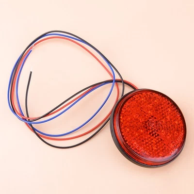 1pcs 24 LED Round Red Rear Tail Brake Stop Light Lamp Indicator Truck Pickup - Image 1 of 3