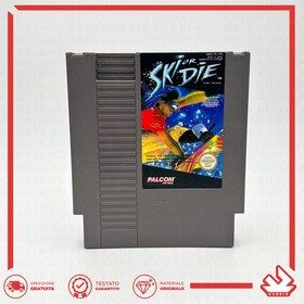 SKI OR DIE PALCOM &ndash; ORIGINALE &ndash; ITALIANO NINTENDO SYSTEM NES-7S-ITA PAL A MATTEL