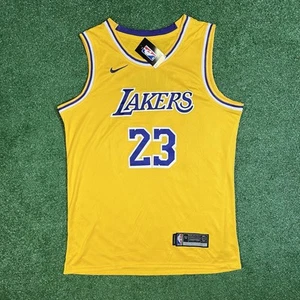 Nike NBA Los Angeles Lakers Lebron James #23 Jersey NWT - XL (52) - Picture 1 of 4