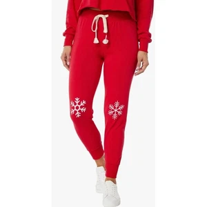 Wildfox Red Comet Loves Cupido Joggers taglia S - Foto 1 di 10