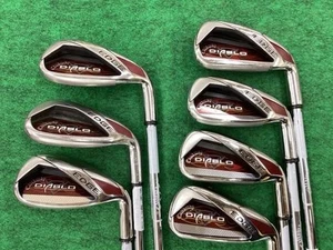 Callaway Diablo Edge Iron Set 5-9+Pw+Sw N.S.PRO 950GH Flex-R 7pcs RH 2010 - Picture 1 of 5