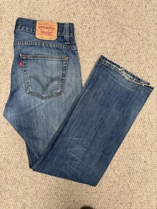 Vintage Herren Blue Straight Levi Jeans 506 - Distressed Style - W36 L32 - Bild 1 von 7