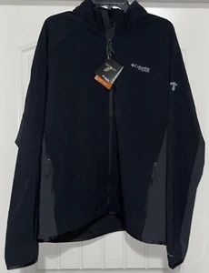 Chaqueta Columbia Para Hombre XL Negra Spectre Ridge Vellón Titanio Omni-Shield Nueva Con Etiquetas - Imagen 1 de 8
