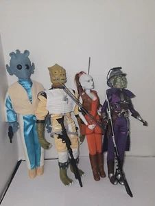 Vintage Hasbro Lucas Films Star Wars Bounty Hunters 12" Action Figure Bundle - Picture 1 of 9