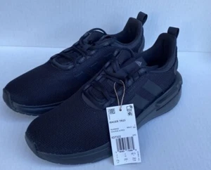 Adidas Racer TR23 Men's Size 7.5 Black Running Lace Up Shoes Sneakers IG7322 - Picture 1 of 12