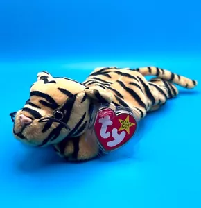 TY Beanie Baby - STRIPES the Tiger (8.5 inch) - Picture 1 of 1