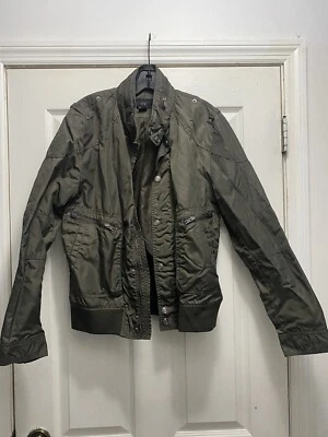 H&M Green Men's Utility Jacket Coat Windbreaker 36R - Image 1 of 3
