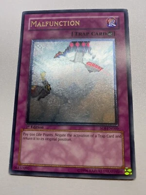 Yugioh Malfunction 1st Edition Ultimate Rare SOI-EN060 HP - Image 1 of 4