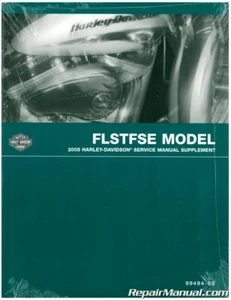 2005 Harley Davidson FLSTFSE Motorcycle Service Manual Supplement : 99494-05 - Picture 1 of 1