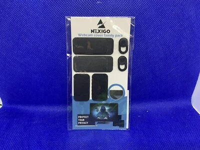 NexiGo Webcam Cover, 6 Pack Ultra Thin Camera Cover Slide for MacBook Pro,...