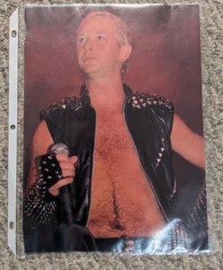 Judas Priest Hard Rock Vintage Photograph - Picture 1 of 2