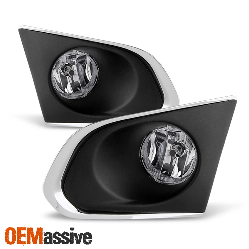 Fit 2013-2016 Chevy Trax Bumper Fog Lights w/Switch+Blub+Wiring+Ralay+Bezel - Изображение 1 из 4