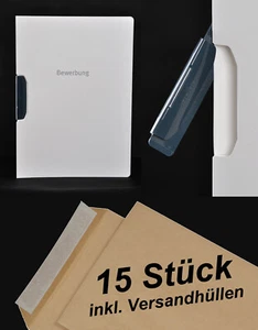 DURABLE Duraswing Job - 15 Candidature - Blanc avec Clip Incl. 15 Enveloppes - Afbeelding 1 van 7