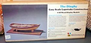 Midwest Products Dinghy Easy Scale Lapstrake Construction Kit All Wood #950 - Picture 1 of 5