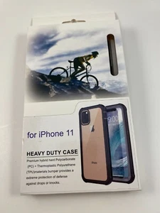 Apple iPhone 11 5.8 in Heavy Duty case in Black. Brand New(140-1) - Photo 1 sur 3