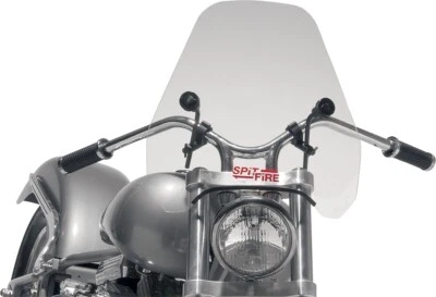 Spitfire Windshield 15" Clear w/Black Hardware Slipstreamer S-06-C - Image 1 of 3