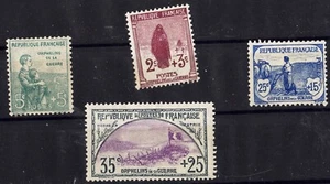 REF A France N°:148/149/150/152 - Orphelins -neufs COTE :310 € - Picture 1 of 2