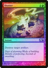 Shatter FOIL Magic 2010 / M10 NM Red Common MAGIC THE GATHERING CARD ABUGames