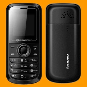 Lenovo E156 Black Simple Basic Unlocked China Mobile Dualband GSM 2G Cell Phone - Picture 1 of 11