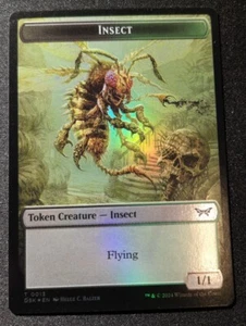 Insect / Spider Token - Foil - DSK - MTG - EN - NM - 0013/0012 - Picture 1 of 2