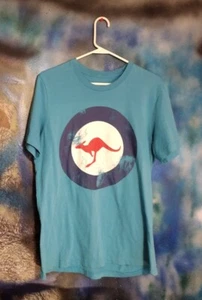 Känguru T Shirt Large Blau - Bild 1 von 2