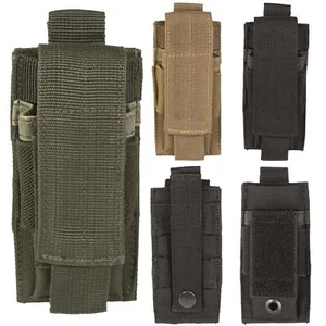 Mil-Tec Single Magazine Pouch MOLLE Airsoft Military Webbing Tactical Army - Picture 1 of 4