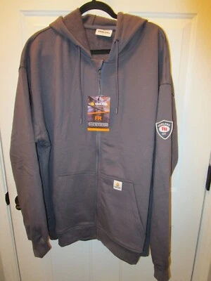 SUDADERA GRIS CON CAPUCHA Y CREMALLERA POLAR DE PESO PESADO PARA HOMBRE VANLENS FR TALLA XL Foto 1 de 4