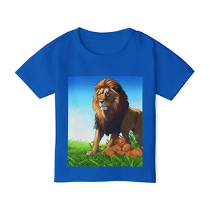 Lion and his babies Heavy Cotton™ Toddler T-shirt - Picture 1 of 21