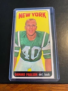 1965 TOPPS FOOTBALL #123 DAINARD PAULSON!! NR-MINT!! $1 SHIPPING!! - Picture 1 of 2